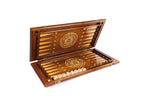 Handmade Wooden Backgammon Set with Eternity Sign, 60 cm - photo 3