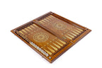 Handmade Wooden Backgammon Set with Eternity Sign, 60 cm - photo 8