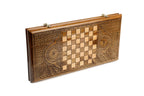Handmade Wooden Backgammon Set with Mount Ararat, 50 cm - photo 6