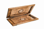 Handmade Wooden Backgammon Set with Mount Ararat, 50 cm - photo 8
