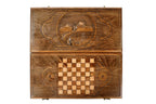 Handmade Wooden Backgammon Set with Mount Ararat, 50 cm - photo 3