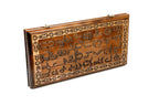 Handmade Wooden Backgammon Set with Armenian Alphabet, 50 cm - photo 4