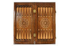 Handmade Wooden Backgammon Set with Armenian Alphabet, 50 cm - photo 12