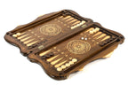 Handmade Wooden Backgammon Set with Pomegranate and Ararat Outline, 60 cm - photo 10