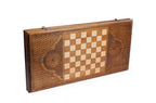 Handmade Wooden Backgammon Set with Armenian Ornament, 60 cm - photo 4