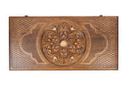 Handmade Wooden Backgammon Set with Armenian Ornament, 60 cm - photo 7