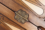 Handmade Wooden Backgammon Set with Armenian Ornament, 60 cm - photo 12