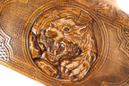 Handmade Wooden Backgammon Set with Tiger and Ararat Outline, 60 cm - photo 2