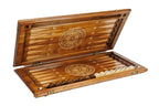 Handmade Wooden Backgammon Set with Horses, 60 cm - photo 5