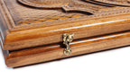 Handmade Wooden Backgammon Set with Horses, 60 cm - photo 11