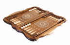 Handmade Wooden Backgammon Set with Deer and Ararat Outline, 60 cm - photo 3
