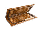 Handmade Wooden Backgammon Set with Octagram, 60 cm - photo 6