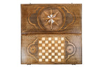 Handmade Wooden Backgammon Set with Octagram, 60 cm - photo 11