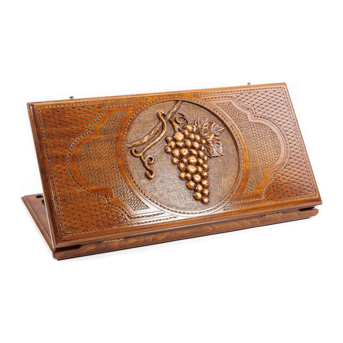 Backgammon-Set mit Trauben, 60 cm