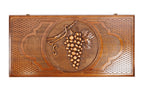 Handmade Wooden Backgammon Set with Grapes, 60 cm - photo 6