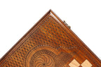 Handmade Wooden Backgammon Set with Grapes, 60 cm - photo 11