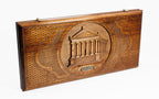 Handmade Wooden Backgammon Set with Garni Temple, 60 cm - photo 7