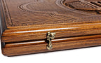 Handmade Wooden Backgammon Set with Garni Temple, 60 cm - photo 9