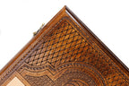 Handmade Wooden Backgammon Set with Garni Temple, 60 cm - photo 12