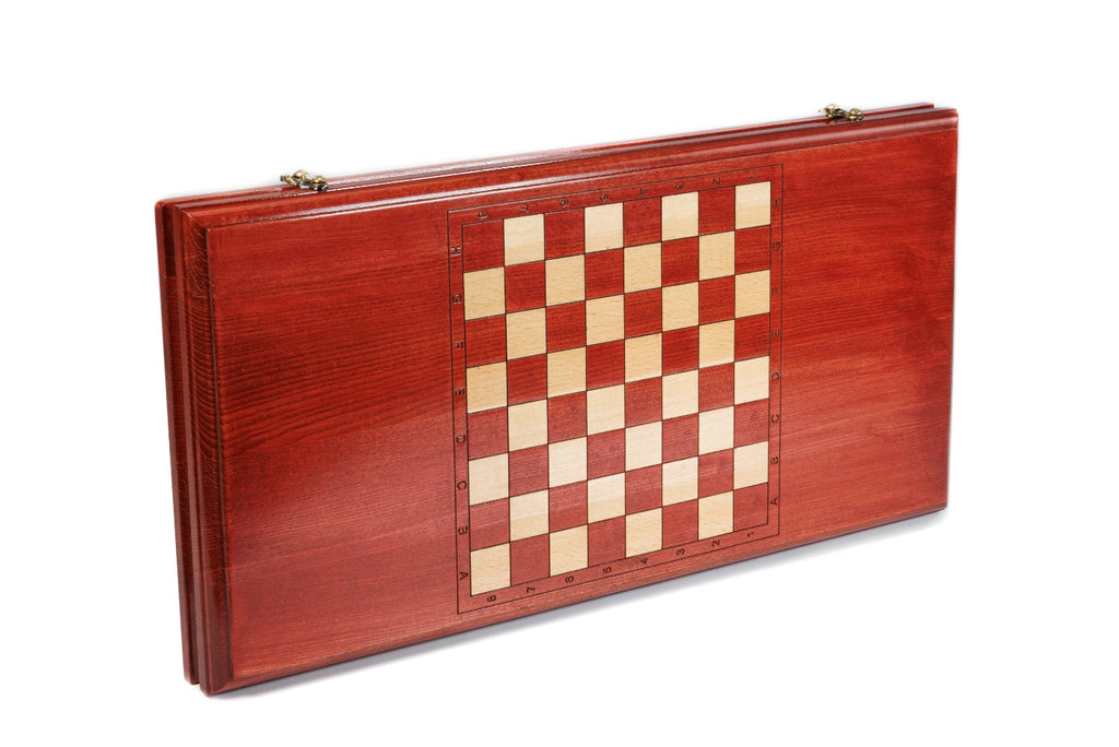 Handmade Wooden Backgammon Set, Classic Board, 60 cm - photo 2