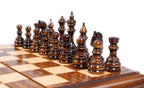 Handmade Wooden Chess Set, Classic Board, 24 cm - photo 8