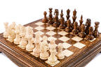 Handmade Wooden Box-Style Chess Set, 30 cm - photo 2