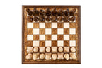 Handmade Wooden Box-Style Chess Set, 30 cm - photo 4