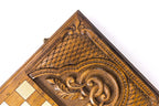Handmade Wooden Backgammon Set with Armenian Ornament, 60 cm - photo 10
