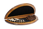 Handmade Wooden Circular Chess Set, 50 cm - photo 3