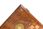 Handmade Wooden Backgammon Set with Lalesh Temple, 60 cm - photo 7