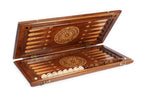 Handmade Wooden Backgammon Set with Lalesh Temple, 60 cm - photo 8