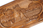 Handmade Wooden Backgammon Set with Lalesh Temple, 60 cm - photo 2