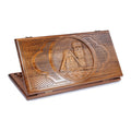 Handmade Wooden Two-Sided Backgammon Set with Artsakh Monument and Gandzasar, 60 cm (Model 11274)