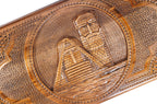 Handmade Wooden Two-Sided Backgammon Set with Artsakh Monument and Gandzasar, 60 cm - photo 7
