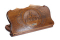 Handmade Wooden Backgammon Set with Church of St. Gayane and Ararat Outline, 60 cm (Model 11107)