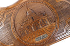 Handmade Wooden Backgammon Set with Church of St. Gayane and Ararat Outline, 60 cm - photo 2