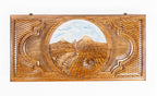 Handmade Wooden Backgammon Set with Mount Ararat, 60 cm - photo 5