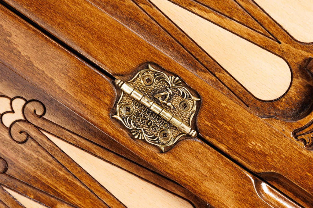 Handmade Wooden Backgammon Set with Mount Ararat, 60 cm - photo 11