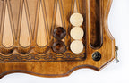Handmade Wooden Backgammon Set with Eagle, 60 cm - photo 12