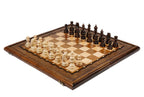 Handmade Wooden Chess and Backgammon Set, Classic Board, 60 cm (Model 31223)