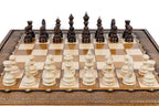Handmade Wooden Chess and Backgammon Set, Classic Board, 60 cm - photo 5