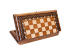 Handmade Wooden Chess and Backgammon Set with Ornamental Braid Pattern and Ararat Outline, 30 cm - photo 4