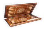 Handmade Wooden Backgammon Set with Pomegranates and Grapes, 60 cm - photo 6