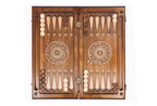 Handmade Wooden Backgammon Set with Pomegranates and Grapes, 60 cm - photo 8