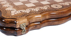 Handmade Wooden Chess and Backgammon Set with Eternity Sign, 40 cm - photo 10