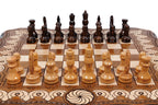 Handmade Wooden Chess and Backgammon Set with Eternity Sign, 40 cm - photo 8