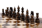 Handmade Wooden Chess and Backgammon Set, Classic Board, 60 cm - photo 8