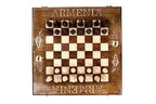 Handmade Wooden Chess and Backgammon Set, Classic Board, 60 cm - photo 7