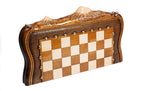 Handmade Wooden Chess Set with Ararat Outline, 50 cm - photo 4