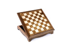 Handmade Wooden Box-Style Chess Set, 35 cm - photo 5